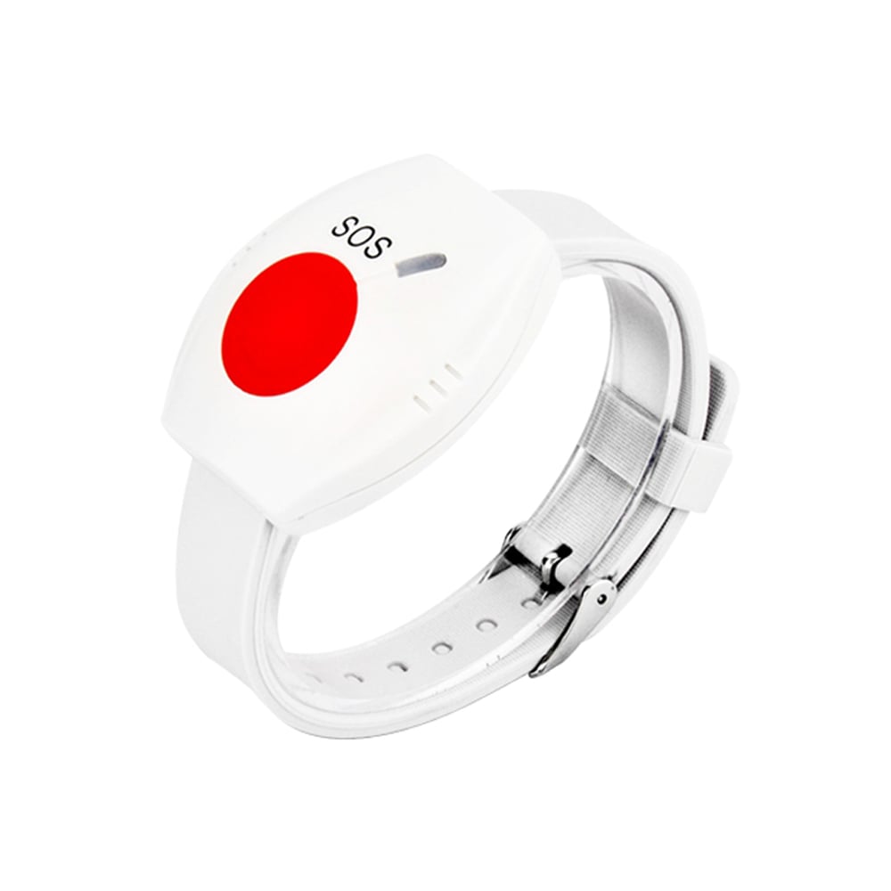 SecureX SafeBand – Bärbar larmknapp med trådlös uppkoppling