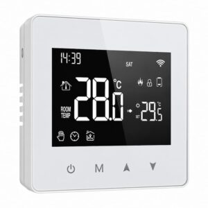 Stonehouse Smart ZigBee Batteridriven Termostat för Värmesystem Batteridriven för enklare installation