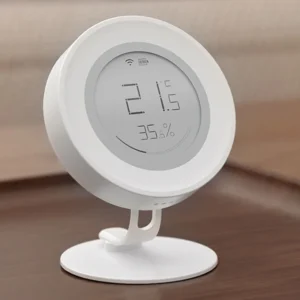 Smart ZigBee Temperatur- & Luftfuktighetssensor - Vägg eller Stående montage