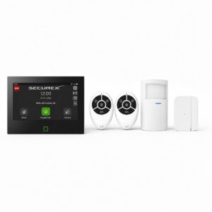 SecureX Connect Pro Startpaket - Svensk version med touchskärm, 4G och app