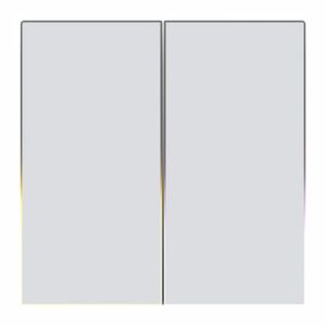 Stonehouse Smart WiFi Strömbrytare 2-Kanal Blade - Ambient LED - Vit